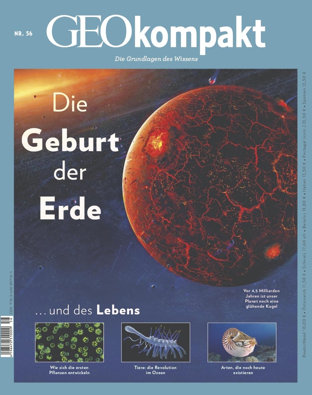 Geo Kompakt Nr 56 Die Geburt Der Erde Geo